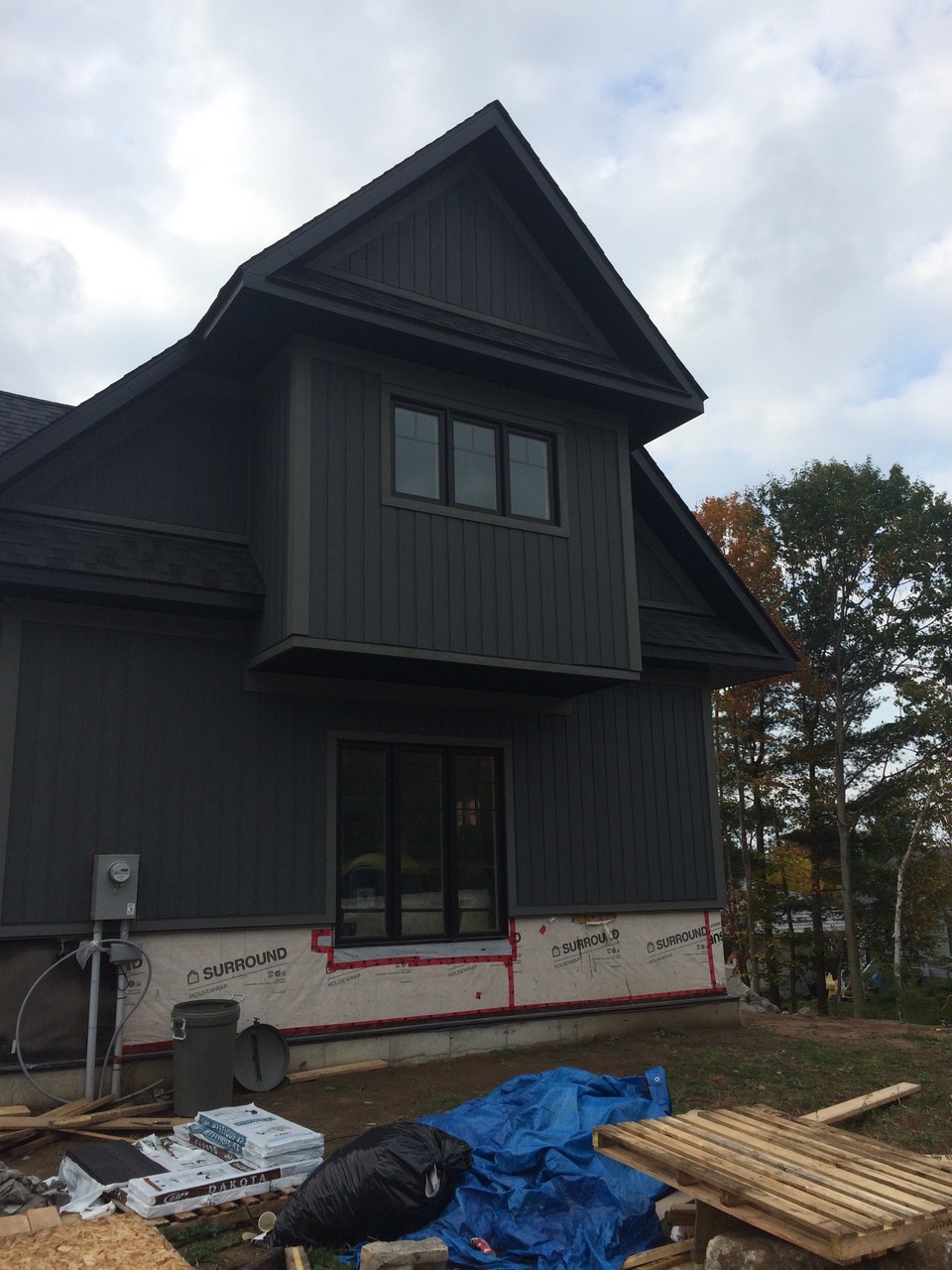 Muskoka Exteriors black windows